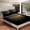Black Orange, variant on Erosebridal Electric Nights Fitted Sheet Set Twin, Modern River Cityscape Bedding Twin Size, Green Black Room Decor 2pcs (No Top Sheet)