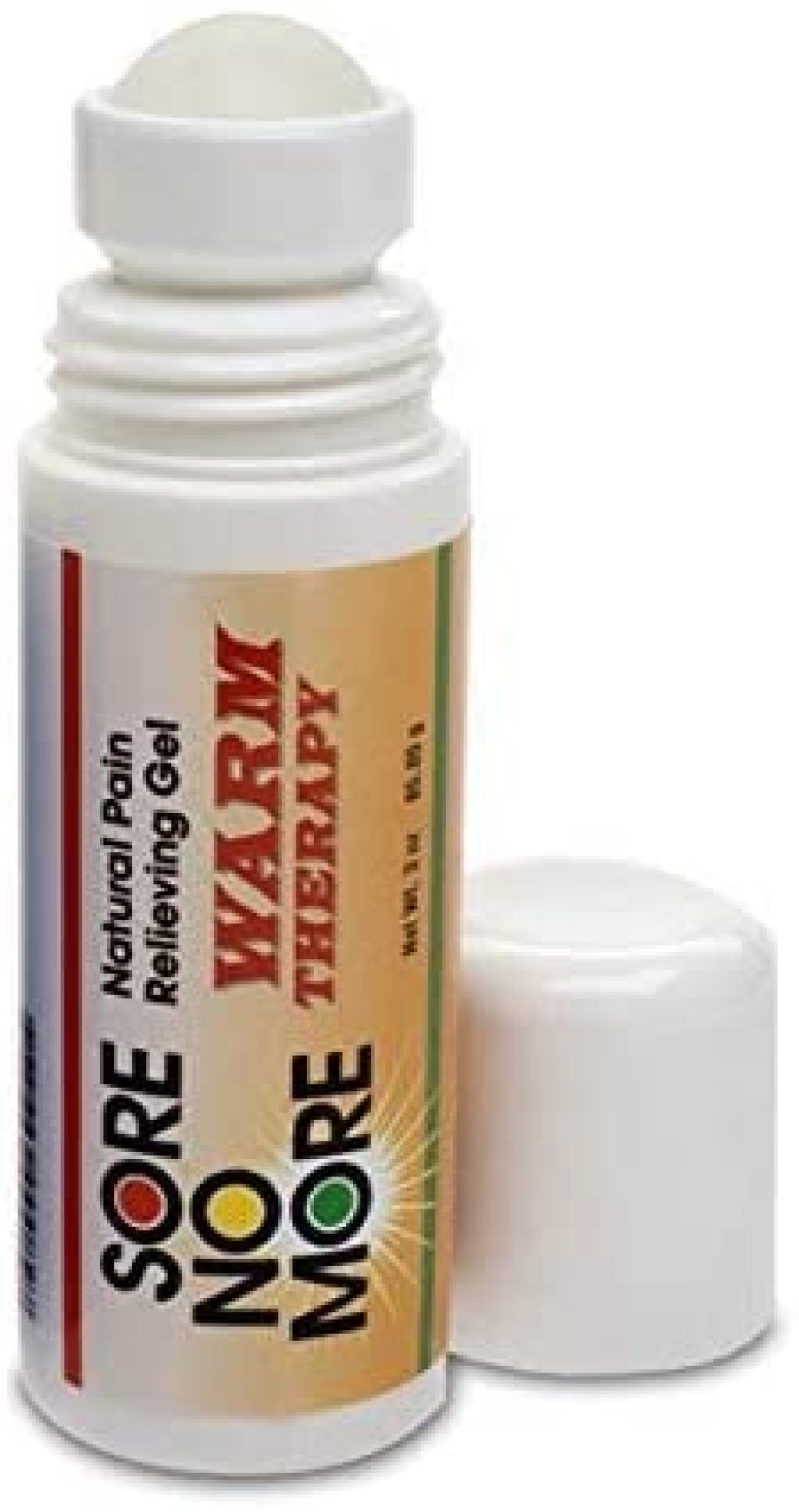 "Sore No More Natural Pain Relieving Gel, Warm, 3Ozrollon"