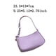 thumbnail image 3 of Mujer Pu Cuero Color Sólido Cadena Bolso Casual Mujer Bolsos De Hombro Cadena Axila Bolsa Para Fiesta Club Nocturno Vogacara AP007258-04, 3 of 6