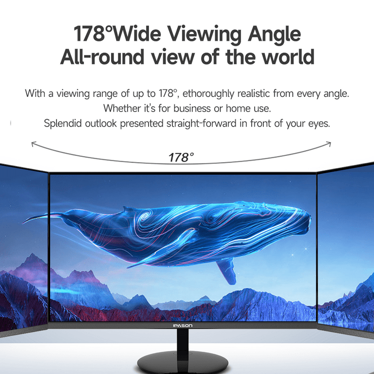 IPASON E2429G-Z 23.8 inch 144HZ Gaming Monitor, ADS-IPS Panel, 1920*1080 Resolution, HDR10, G-Sync, Freesync, Black - Walmart.com IPASON E2429G-Z 23.8 inch 144HZ Gaming Monitor, ADS-IPS Panel, 1920*1080 Resolution, HDR10, G-Sync, Freesync, Black - Walmart.com