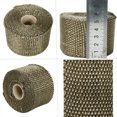 thumbnail image 2 of Cinta de fibra de vidrio para tubo de escape, rollo de aislamiento térmico, resistente, temperatura de 1,5-900 grados, 5cm x 1200 m, 2 "x 5 pies, 2 of 5