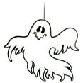 thumbnail image 2 of Xihbxyly Colgante de Puerta de Halloween, Decoración Espeluznante para El Hogar, Material Resistente a La Intemperie, Decoración Diy para Uso Interior y Exterior, Letrero Festivo de Pared, 1 Pieza, T, 2 of 2