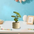 thumbnail image 6 of Kraoden Artificial Potted Plants, Decorative Faux Greenery for Office, Living Room, Desktop, Indoor Bonsai Flower Ornaments, Lifelong Beauty and Maintenance-Free, 6 of 6