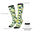 thumbnail image 4 of Fotbe Lilies Flowers Calcetas Divertidas Estampadas para Hombre y Mujer, Calcetas de Algodón hasta la Rodilla para Caminar, Correr, Enfermería y Embarazo, 4 of 6