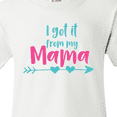 thumbnail image 4 of Inktastic I Got It from My Mama, Mom, Mother, Arrow, Hearts Youth T-Shirt, 4 of 5