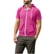 thumbnail image 2 of Blusa y camisa de manga corta con cuello vuelto para hombre, informal, de moda, de color liso, con botones, solapa y hebilla de gancho, camiseta de manga corta de poliéster para hombre., 2 of 7