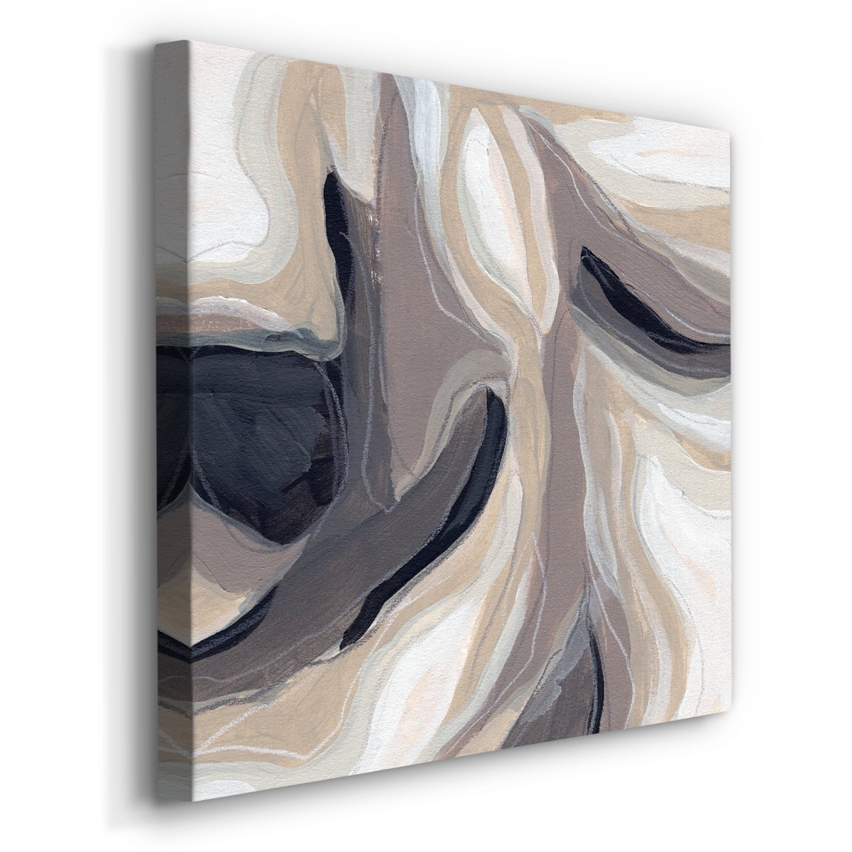 Wexford Home Stone Ripple IV-Premium Gallery Wrapped Canvas, 16" x 16" - Ready to Hang