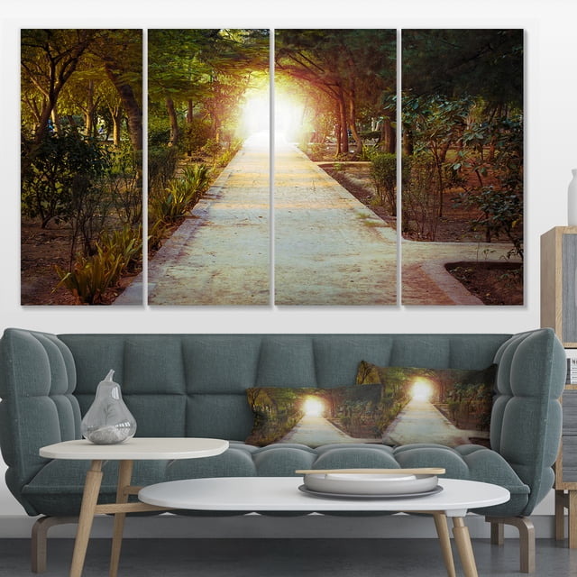 Path to Magical Mystery Woods - Impression sur Toile Photographie de Paysage