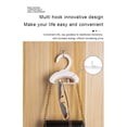 thumbnail image 6 of DuAnyozu Wardrobe Bag Hook Rack, Plastic Arch Backpacks Organizer Holder, 6 of 6