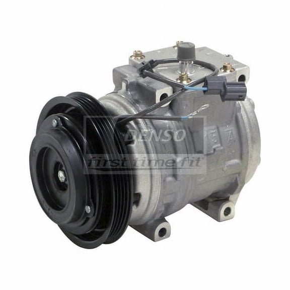 DENSO Auto Parts A/C Compressor P/N:471-1421 Fits select: 1996-1997 HONDA CIVIC