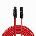 thumbnail image 1 of Coluber Cable Balanced XLR Cable Female to XLR Female Pro Microphone Cable, 1 of 7
