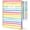 Rainbow2026, variant on Teacher Planner 2026-2027 Academic Year, 8.5" x 11" Deluxe Teacher Lesson Planner with Monthly Tabs & Stickers, Lesson Plan Book 26-27, Rainbow