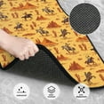 thumbnail image 3 of Kdxio Brave Cowboys Print Car Floor Mats Universal SUV Front Rear Floor Foot Mats 4-Piece Full Set with Non-Slip Rubber Backing Car Accessories for Most Cars, 3 of 7