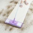 thumbnail image 3 of 360 Degree Rotating Flat Mop for Household Cleaning on Wooden Floors and Tiles, Swivel Head Design for Reaching Under Furniture and Corners, Machine Washable Microfiber Pad Q, 3 of 6