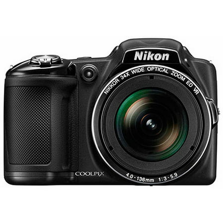 Nikon COOLPIX L830 Ultra Zoom Digital Camera with 16 Megapixels, 34x Optical Zoom with 4-136mm Lens (Available in multiple