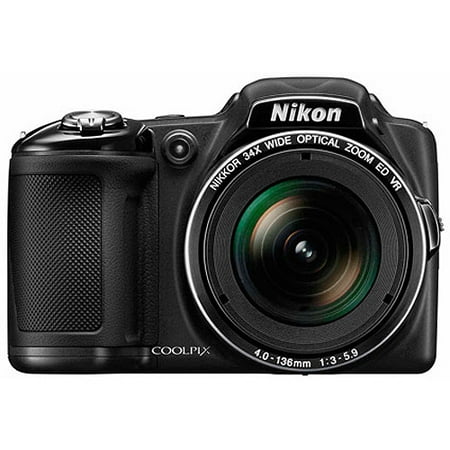 Nikon COOLPIX L830 Ultra Zoom Digital Camera with 16 Megapixels, 34x Optical Zoom with 4-136mm Lens (Available in multiple colors)