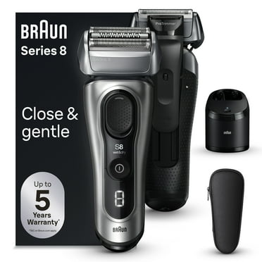 Braun Series 8 Electric Razor for Men, 5in1 SmartCare Center, 8567cc Shaver, Galvano Silver