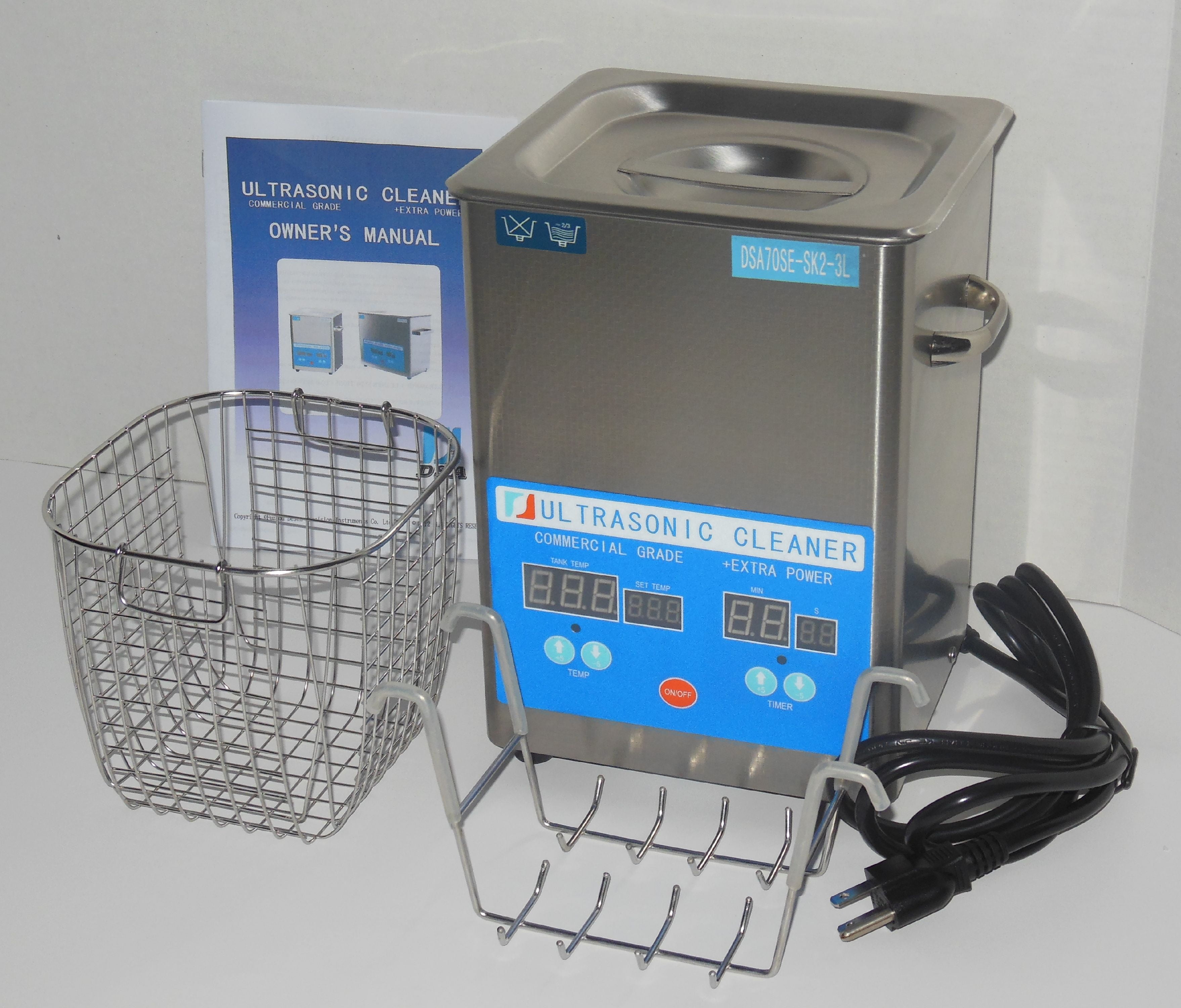 DSA70SESK2 3L 3.17QT 270W DIGITAL HEATED INDUSTRIAL ULTRASONIC PARTS