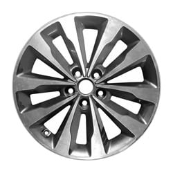 2015-2018 Kia Sedona 18" Machined Charcoal OEM Factory Wheel Rim 52910A9220