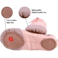 thumbnail image 6 of Ballet Slipper Shoes Stretch Satin Ballerinas Dance Yoga Flats with Pure Ribbons for Girls (Toddler/Little Kid/Big Kid, 6 of 7