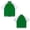 Green&White, variant on Miutii Men's Varsity Baseball Jacket Short Sleeve Casual Jacket Lightweight Press Bomber Jacket Black M