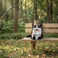 thumbnail image 6 of Small Dog Backpack Carrier, Dog Sling CarrierforMedium Dogs, Adjustable Straps, Mesh Drawstring Bag, Xxxl Red, 1 Pc, Chest Carry Hiking, Pet Carrier Backpack, Small Cat, 6 of 6