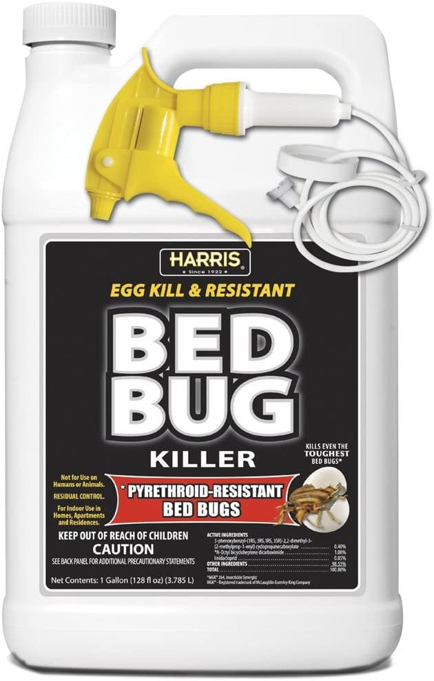 HARRIS Bed Bug and Egg Killer, Toughest Liquid Spray with Odorless and