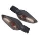 thumbnail image 5 of 12V Motorcycle Turn Signal Light Orange Red Light High Brightness Blinker Indicator Lamp Replacement for DUCATI Monster Streetfighter Gray, 5 of 5