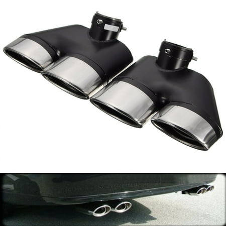 Dual Rear Exhaust Muffler Pipe Tips For Mercedes Benz S430 S500 W220