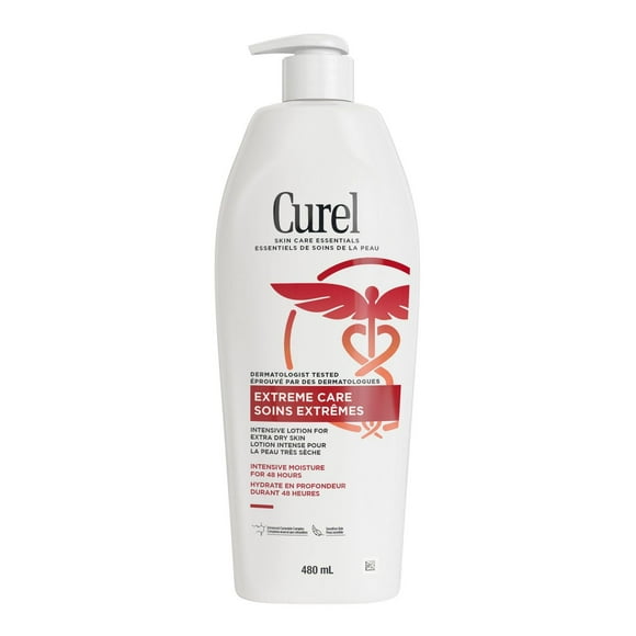 Curel Lotion pour peau très sèche Soins Extrêmes Thérapie céramidique évoluée 480 ml