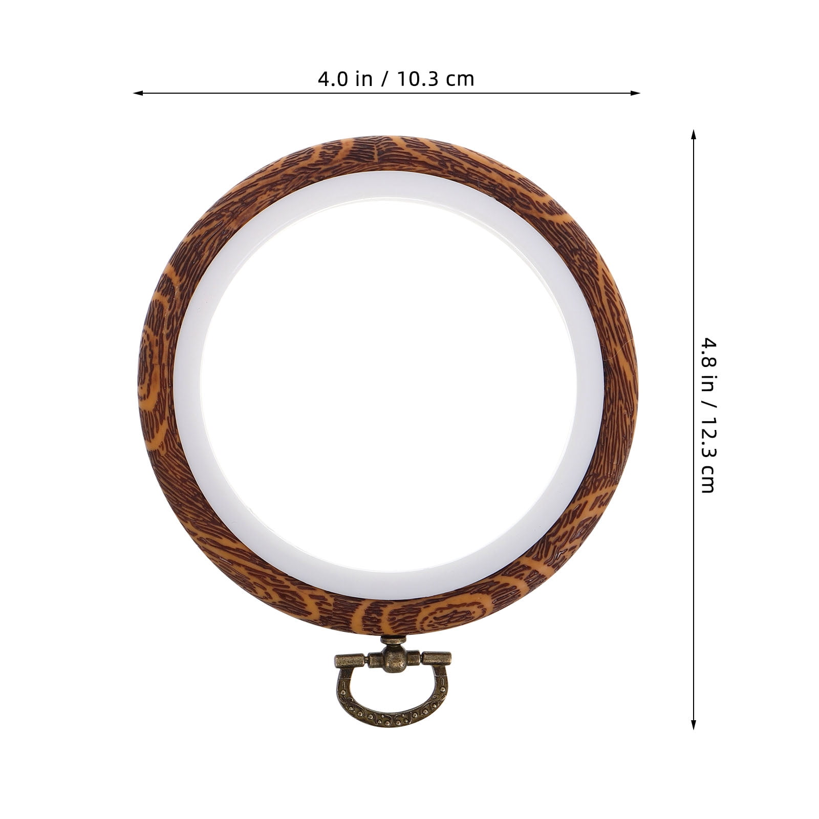 AURARMLET Versatile Embroidery Hoops Portable and Durable for Various Projects 10Pcs