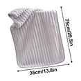 thumbnail image 2 of ZROBM Hand Towel, Towel Clearance, Hand Towels Under $5, Hand Towels for Bathroom, Spring Hand Towel, Towel For Bath, Hand, Face, Gym, Spa, Polyester, 35x75cm, Grey, 2 of 5