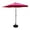 Bery Berry, variant on 9' Aqua Blue Market Patio Umbrella