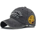thumbnail image 2 of Retro Cotton Baseball Cap Sports Outdoor Sun Dad Hat, 2 of 8