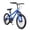 Blue, variant on imerelez 20 Inch Mountain Bike for Young Riders - 7-Speed Dual Suspension, Disc Brakes, Fits 4'9"-5'2" , Blue