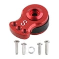 thumbnail image 1 of yingyy Section Strength Servo Protection Wear-resistant Steering Arm Tooth Half Servo Arms 1/8 Remote Control Boat M/Black S/Red, 1 of 6