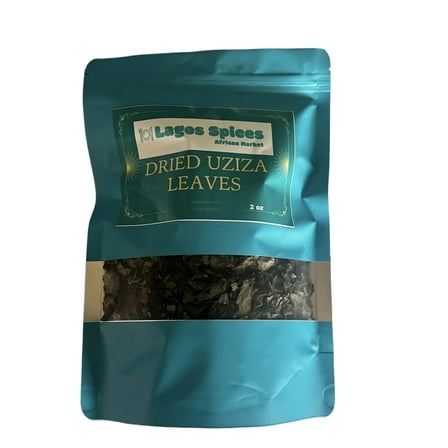 Dried Uziza Vegetable Leaves | 2 oz