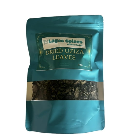 Dried Uziza Vegetable Leaves | 2 oz