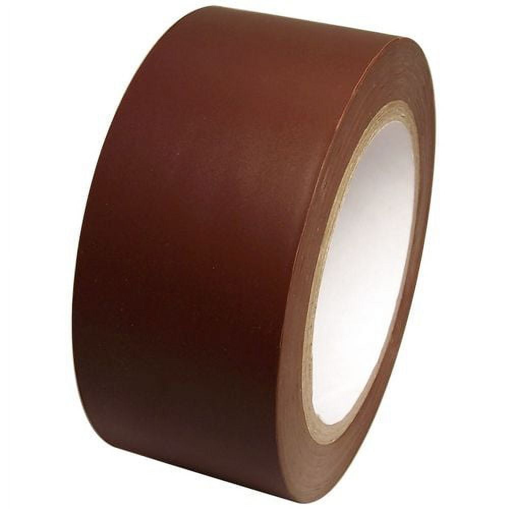 SOLUSTRE 2pcs Brown Tape Duct Tape Colors and Patterns Car Tape Pro Gaff  Tape Black Gaff Tape Silicone Tape Brown Duct Tape Automotive Tape Wire  Tape