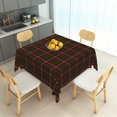 thumbnail image 6 of Tchckioa Christmas Square Tablecloth,Waterproof Table Cloth for Kitchen,54x54 Inch,Black Red Grid, 6 of 7