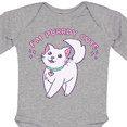 thumbnail image 4 of Inktastic I'm Purrdy Cute White Kitty Cat Boys or Girls Long Sleeve Baby Bodysuit, 4 of 5