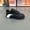 Black, variant on NewChunky Platform Hook-and-Loop Shoes Casual Trendy Dress Sneakers for Men Black White