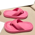 thumbnail image 6 of Unisex Flip Flops Thong Style Casual Shoes with Thick Cushioned Sole Non Slip Comfortable Lightweight Sandals for Indoor Home Use, 6 of 10
