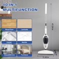 thumbnail image 3 of Steam Mop Cleaner 10-in-1 with Convenient Detacha, 3 of 6