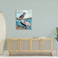thumbnail image 2 of Nautical Pelican Bird Beak Animals & Insects Painting Gallery Wrapped Canvas Print Wall Art, 2 of 7