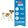 thumbnail image 4 of Four Paws Wee-Wee Disposable Male Dog Wraps, XS/S, Up to 15" Waist, 12 Ct., 4 of 7