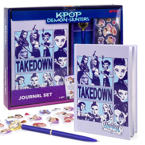 Set de diario Horizon Group USA Kpop Demon Hunters 5 x 7"