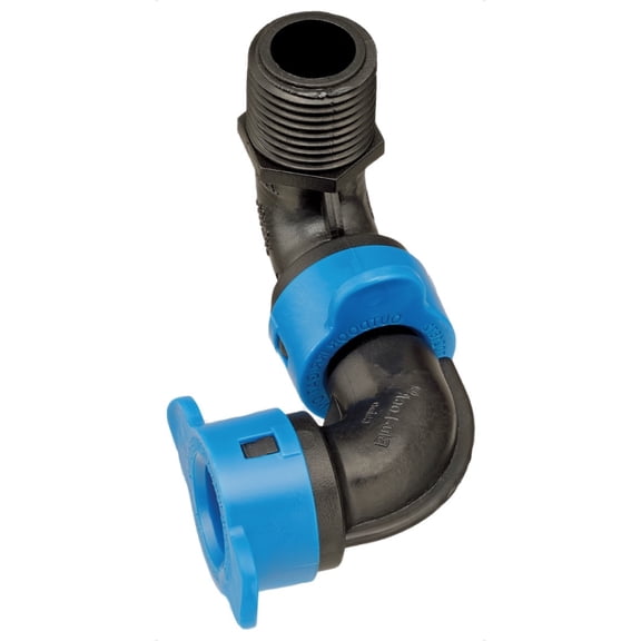 Hydro-Rain 1/2" Blu-Lock x MPT Combo Swing Joint-Thread Size:1/2"