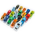 thumbnail image 1 of 15 Pieces Die-Cast Metal Racing Car, High Speed Chasers, Street Racer Sports Car Vibrant, Colorful Play Set for Kids, 1 of 5