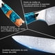 thumbnail image 3 of Cuchillos Chef,Cuchillo Para Chef Acero Damasco,Profesional Afilado Con Alto Contenido Cuchillo De Cocina,Mango ErgonóMico, Cuchillo De Cocina Multiusos Superior Para El Hogar Y El Restaurante, 3 of 9